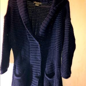 Navy blue Eddie Bauer sweater